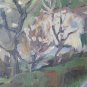 Landscape Countryside in Emilia Romagna Painting Painting to Oil 1960's p17