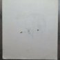 Antique Sketch of Painter Gaetano Pancaldi of Modena Years Quaranta P28