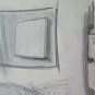 Old Sketch Pencil on Basket with Studio for Items Drawing Sketching P28.7