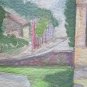 Painting Painting to Watercolour on Basket View by Country Vintage Years' 60 P14