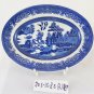 Plate of Ceramics Willow Ironstone Vintage Ceramic Willow Plate R120