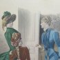 Outlet Art 4 Prints Ancient Fashion Feminine Painting Engravings Dress G31