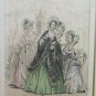 Outlet Art 4 Prints Ancient Fashion Feminine Painting Engravings Dress G31