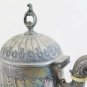Antique Teapot WMF Germany Period Ottocento Style Baroque Eclectic Liberty X4