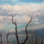 Antique Painting Oil on board Painting Small Landscape Style Impressionist p1