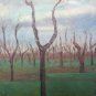 Antique Painting Oil on board Painting Small Landscape Style Impressionist p1