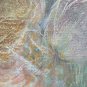 Painting Nude Feminine Signed Vintage Watercolour Frosted Technical One Ps