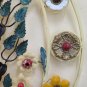 Wall Light Classic Wrought Iron Made by hand Vintage with Flowers CH-17