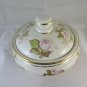 Soup Tureen Bowl in Ceramic Castles SCC Decorated with Blossom Rose & Golden G29