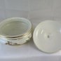 Soup Tureen Bowl in Ceramic Castles SCC Decorated with Blossom Rose & Golden G29