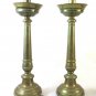 4 Old Candlesticks Torciera Torcera Bronze First '900 Candlestick GR3