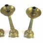 4 Old Candlesticks Torciera Torcera Bronze First '900 Candlestick GR3