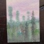 Painting Original Landscape Sketch of Painter Gaetano Pancaldi Modena