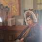 Antique Engraving Colour Bornholm Denmark Womens Ladies Clothing Period Portrait