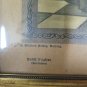 Antique Engraving Colour Bornholm Denmark Womens Ladies Clothing Period Portrait