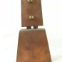 Crucifix Vintage Years 60 70 Design Bronze & Metal Table Christ cross GR6