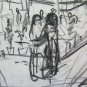 3 Drawings Sketching Vintage Venue Ceccarini in Riccione a Piumazzo Pancaldi P14
