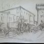 3 Drawings Sketching Vintage Venue Ceccarini in Riccione a Piumazzo Pancaldi P14