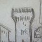 3 Drawings Sketching Vintage Venue Ceccarini in Riccione a Piumazzo Pancaldi P14