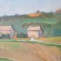 Landscape Countryside Painting Oil on Linen from the Master Painter Pancaldi