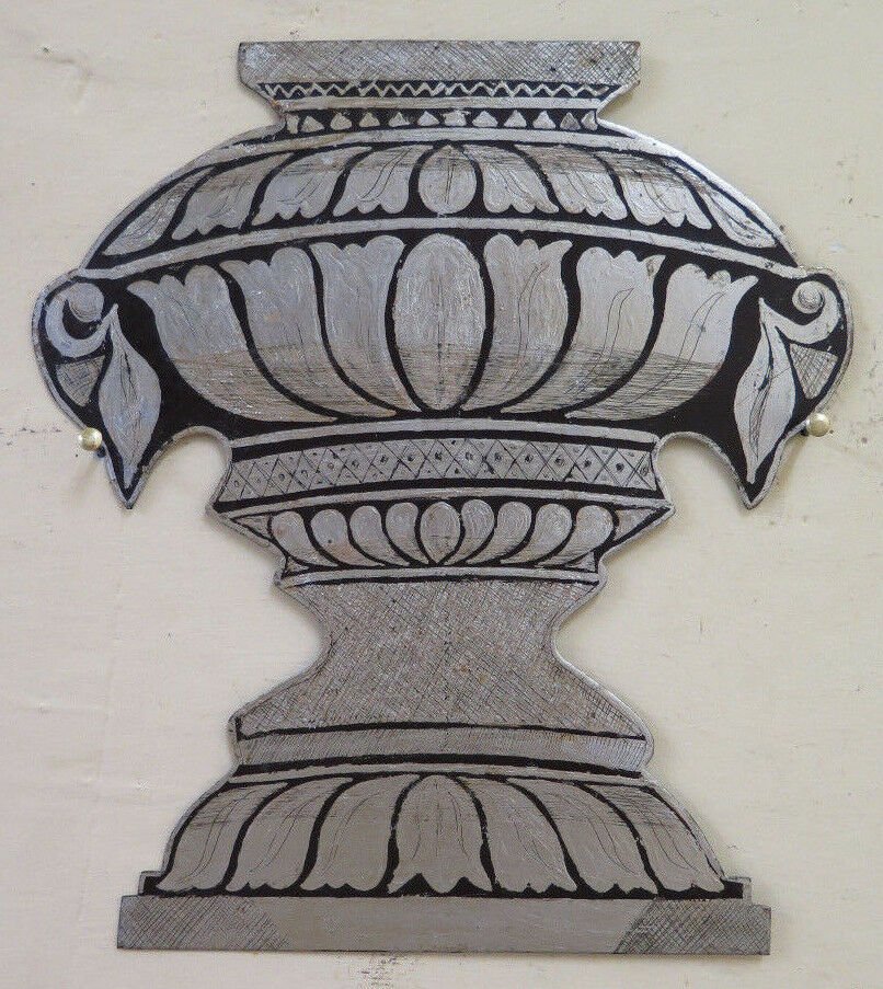 Frieze Decorative Wrought Iron Made by hand half '900 Vintage Vase CH13 75