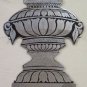 Frieze Decorative Wrought Iron Made by hand half '900 Vintage Vase CH13 75