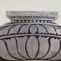 Frieze Decorative Wrought Iron Made by hand half '900 Vintage Vase CH13 75