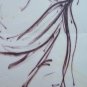 Drawing on Basket Sketch Portrait Opera of Painter G.Pancaldi 13x8 11/16in