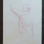 Drawing on Basket Sketch Portrait Opera of Painter G.Pancaldi 13x8 11/16in