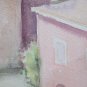 Painting Landscape Countryside Signed Pancaldi 85 Watercolour on paper Vintage