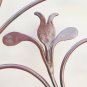 Bed Header for Double Bed Wrought Iron Headboard a Tail Peacock Vintage 11