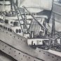 Ships in La Cale in Porto Antique Drawing Charcoal on Basket half' `S G40