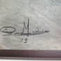 Ships in La Cale in Porto Antique Drawing Charcoal on Basket half' `S G40