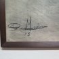 Ships in La Cale in Porto Antique Drawing Charcoal on Basket half' `S G40