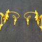 2 Wall Light Wrought Iron Vintage Pair of Lamps Wall CH14 2