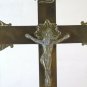 Old Crucifix Table Bronze cross Christ First half' of '900 GR6