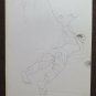 4 Sketching Drawings Original Theme War Prisoner Torturato by Soldiers P28.7