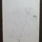 4 Sketching Drawings Original Theme War Prisoner Torturato by Soldiers P28.7