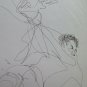 4 Sketching Drawings Original Theme War Prisoner Torturato by Soldiers P28.7