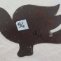Frieze Decorative Wrought Iron Made by hand Vintage Painting on Iron CH13 94