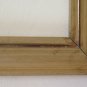 9 3/8x13 13/16in Frame Wooden Enamelled Years Fifty Vintage for Check Mirrors