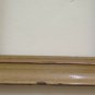 9 3/8x13 13/16in Frame Wooden Enamelled Years Fifty Vintage for Check Mirrors