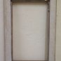 9 3/8x13 13/16in Frame Wooden Enamelled Years Fifty Vintage for Check Mirrors