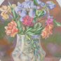 Painting Oil on board Theme Floral Bouquet Flowers Vintage 1960's P30