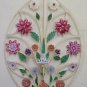 Wall Light Vintage Wrought Iron with Flowers Made by hand Wall Light CH-2