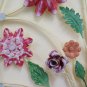 Wall Light Vintage Wrought Iron with Flowers Made by hand Wall Light CH-2