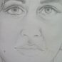 Drawing Antique Portrait Feminine Pencil on Basket Sketch Sketching Art P28.8