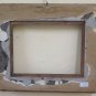 13 13/16x11 3/8in Antique Frame for Paintings Wooden Lacquered Shabby Wood SU3