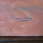 Painting Antique Style Impressionist Painting Oil on Canvas Signed Warranty P15