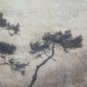 ENGRAVING ANTIQUE WITH FRAME WOOD Georges Pierre Louis Serrier (1852-1949) R97